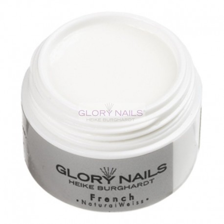 Gel Unghie French Natural White-indurente-15ml 01-032